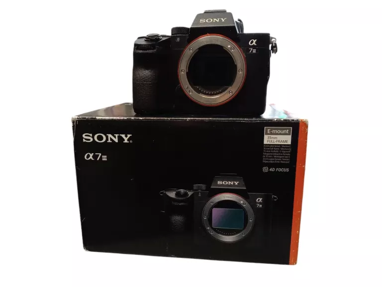 APARAT SONY ALPHA A7 III ILCE7M3B KMPL+OBIEKTYW SONY 1.8