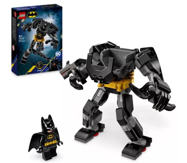 KLOCKI LEGO SUPER HEROES DC 76270 BATMAN MECHANICZNA ZBROJA BATMANA 6 +