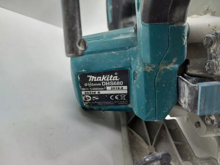 AKUMULATOROWA PILARKA TARCZOWA MAKITA DHS 680 + AKUMULATOR 3.0AH