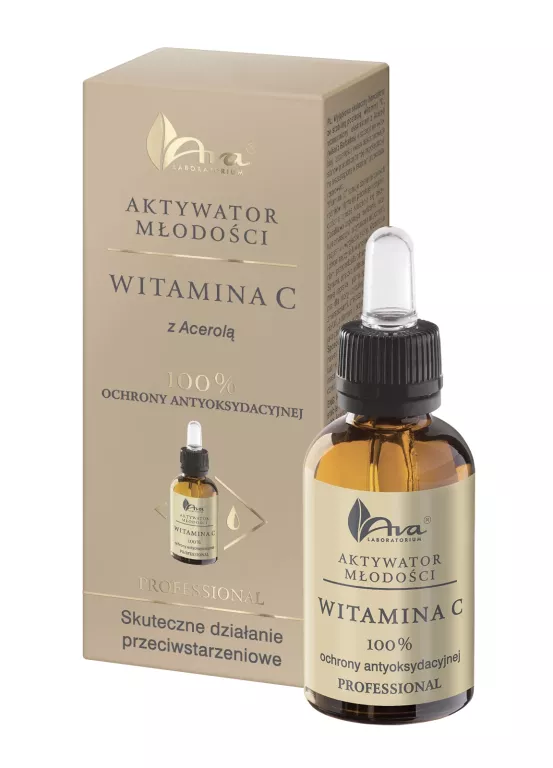 AVA AKTYWATOR MŁODOŚCI WITAMINA C Z ACEROLĄ 30 ML