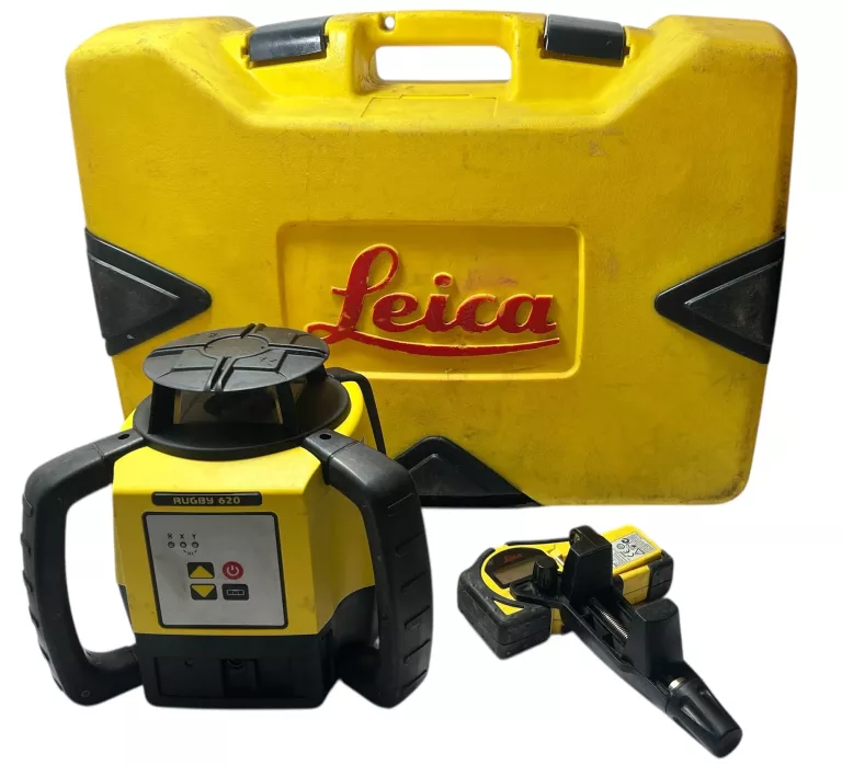 NIWELATOR LEICA RUGBY RUGBY 620 + LEICA CTP104, LEICA ROD EYE BASIC