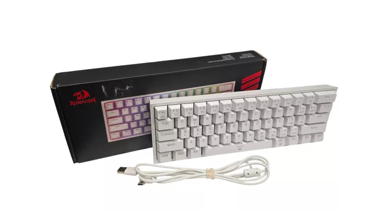 KLAWIATURA REDRAGON K617W FIZZ RGB