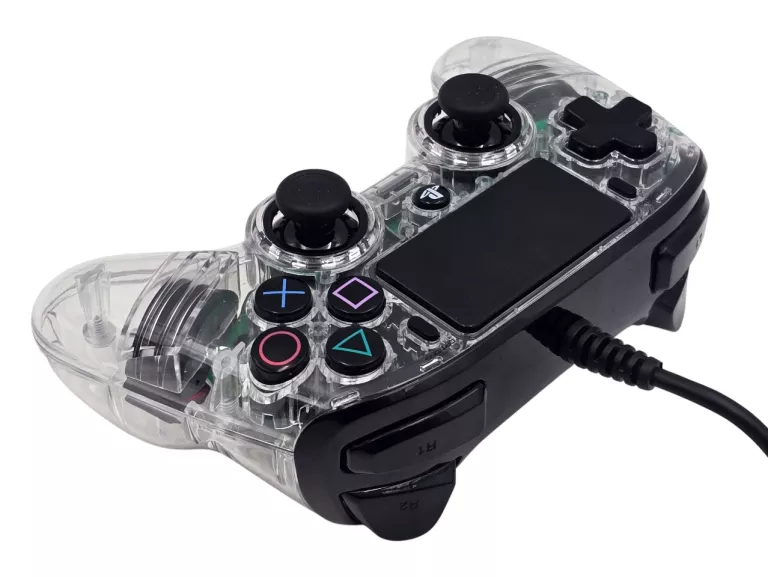 KONTROLER PAD PS4 ZAMIENNIK NACON SLEH-00467 PRZEWODOWY - JAK NOWY