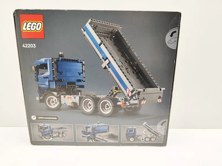KLOCKI LEGO TECHNIC TIPPING DUMP TRUCK 42203