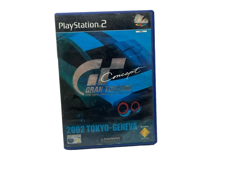 PS2 GRAN TURISMO THE REAL DRIVING SIMULATOR