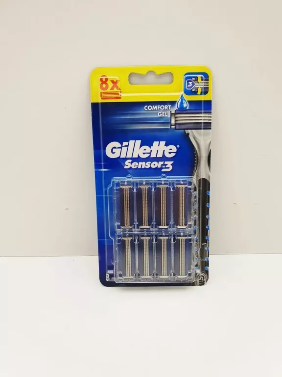 WKŁADY DO MASZYNKI GILLETTE SENSOR 3 8SZT