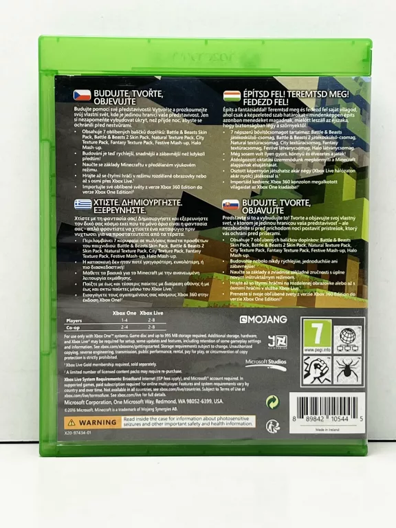 GRA XBOX ONE MINECRAFT
