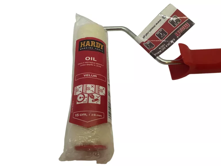RĄCZKA DO WAŁKA MAAN 150/6 Z WAŁKIEM HARDY 15CM JAK NOWA