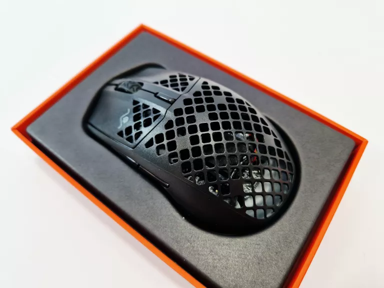 BEZPRZEWODOWA MYSZ GAMINGOWA STEELSERIES AEROX 3 WIRELESS (2022) | CZARNA