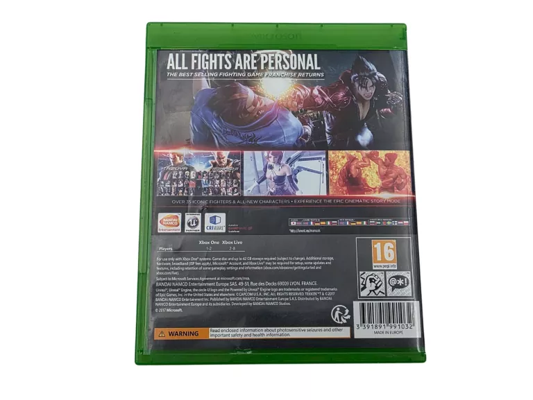 GRA XBOX ONE TEKKEN 7
