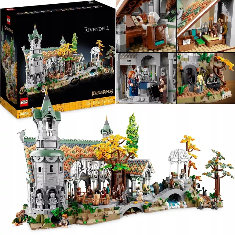 LEGO 10316 ICONS WŁADCA PIERŚCIENI: RIVENDELL