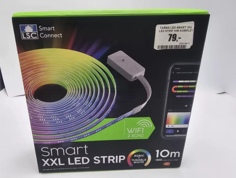 TAŚMA LED SMART XXL LED STRIP 10M KOMPLET