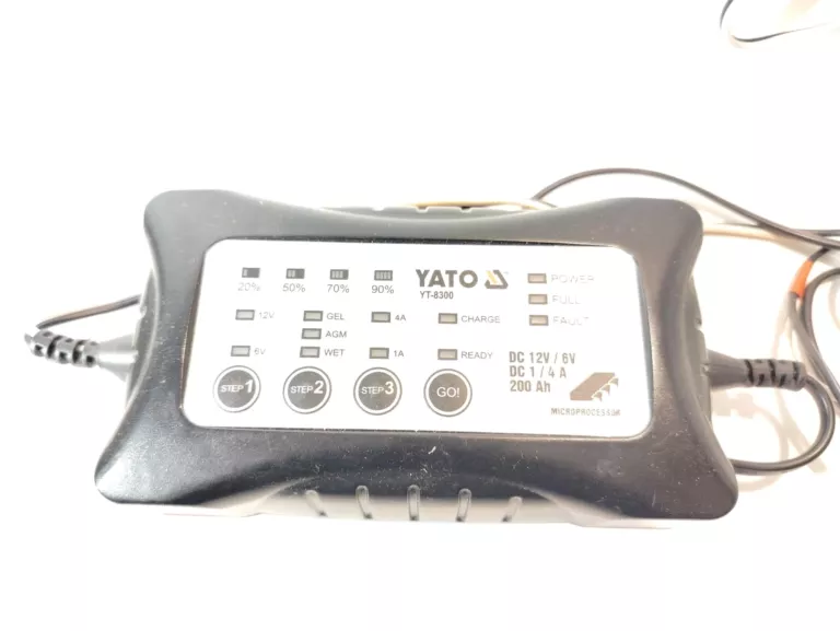 PROSTOWNIK YATO YT-8300 6/12V DO 200AH ŻELOWY/AGM