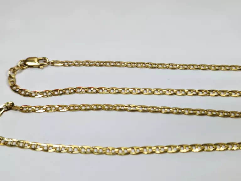 ŚLICZNY ZŁOTY ŁAŃCUSZEK 333 4,16G DŁ 55 CM