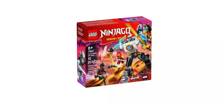 LEGO NINJAGO ZANE BATTLE SUIT MECH 71827