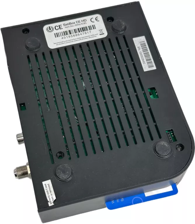 TUNER TV TECHNISAT SATBOX CE HD ZASILACZ + KABEL HDMI I PILOT