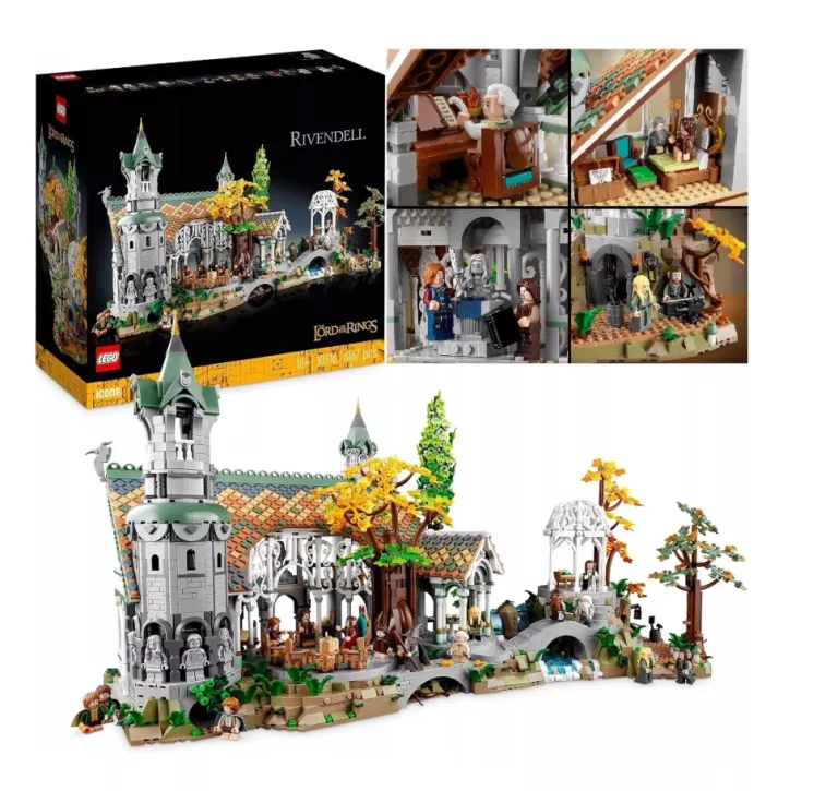 LEGO 10316 ICONS WŁADCA PIERŚCIENI: RIVENDELL