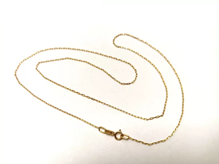 DELIKATNY ZŁOTY ŁAŃCUSZEK PR.585 1.17G