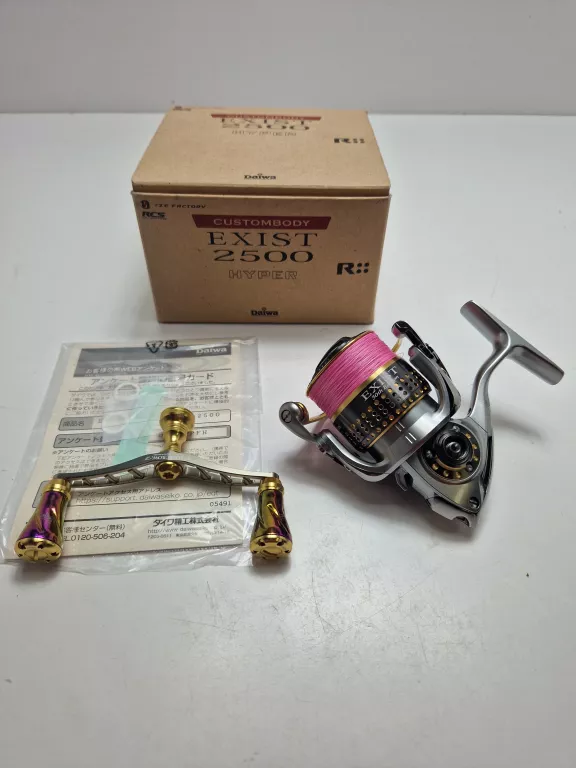 KOŁOWROTEK DAIWA EXIST 2500 HYPER DIGIGEAR CUSTOMBODY