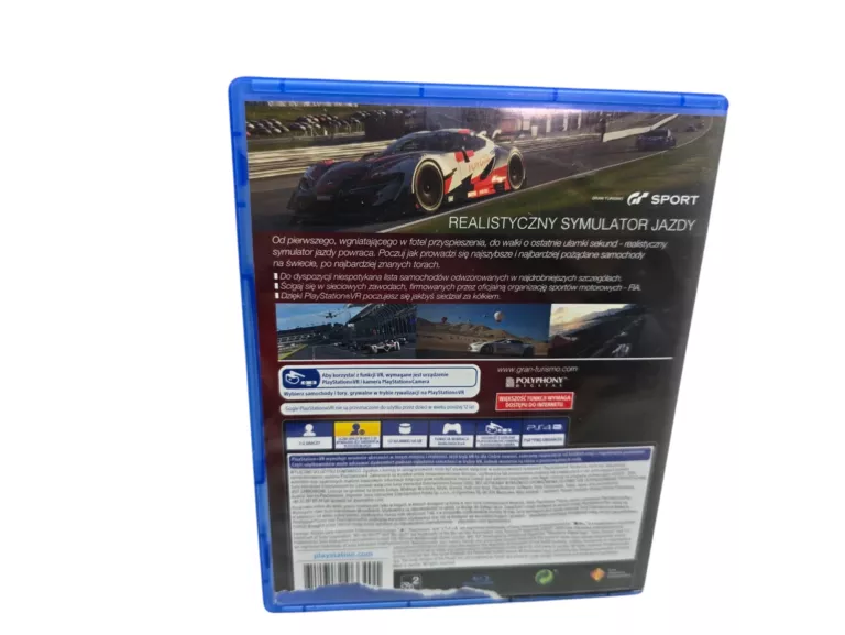 GRA PS4 GRAN TURISMO SPORT - POLSKA WERSJA JĘZYKOWA