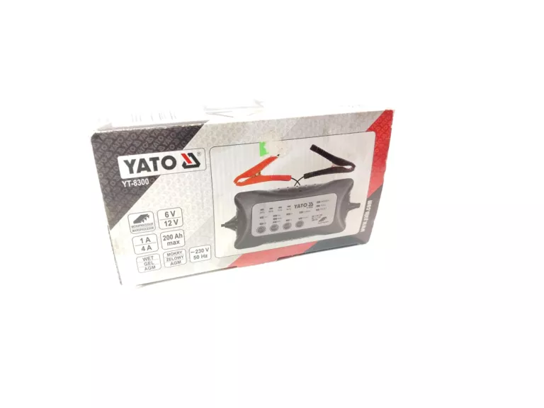 PROSTOWNIK YATO YT-8300 6/12V DO 200AH ŻELOWY/AGM