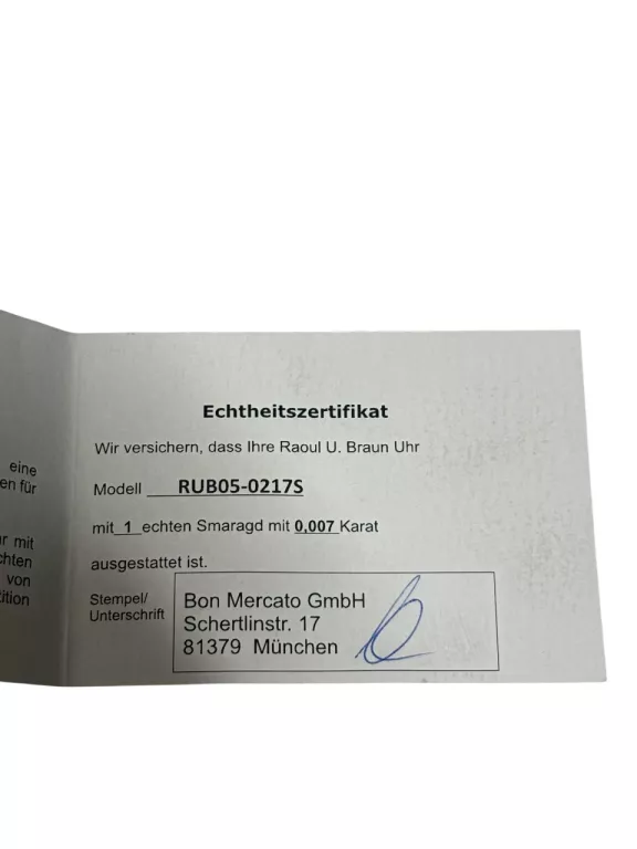 ZEGAREK MĘSKI RAOUL U.BRAUN RUB05-0217S