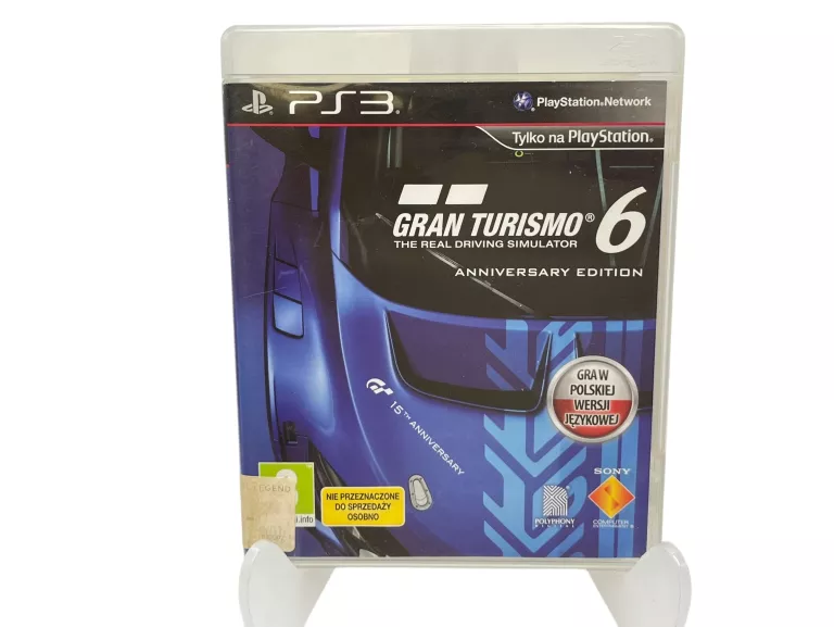 GRAN TURISMO 6 SONY PLAYSTATION 3 (PS3)