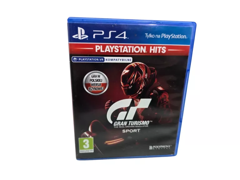 GRA PS4 GRAN TURISMO SPORT - POLSKA WERSJA JĘZYKOWA