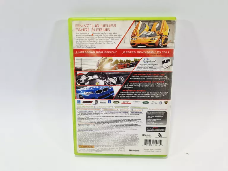 GRA FORZA MOTORSPORT 4 XBOX 360