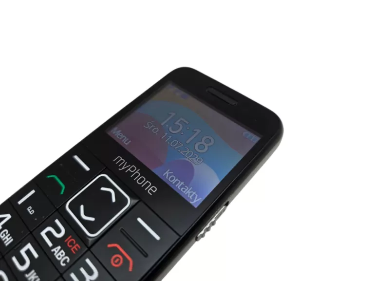 TELEFON MYPHONE HALO 3 64 MB / 128 MB 4G (LTE) CZARNY - DLA SENIORA - SOS