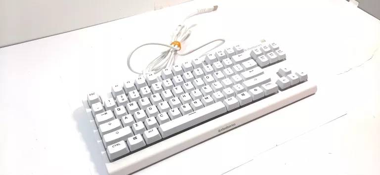 KLAWIATURA STEELSERIES BIAŁA APEX 3 TKL