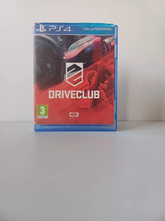 GRA NA PS4 DRIVECLUB PS4
