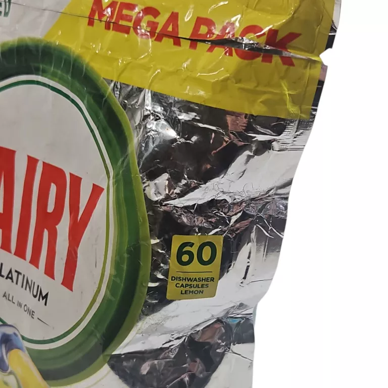 KAPSUŁKI DO ZMYWARKI FAIRY PLATINUM ALL IN ONE 60 SZT