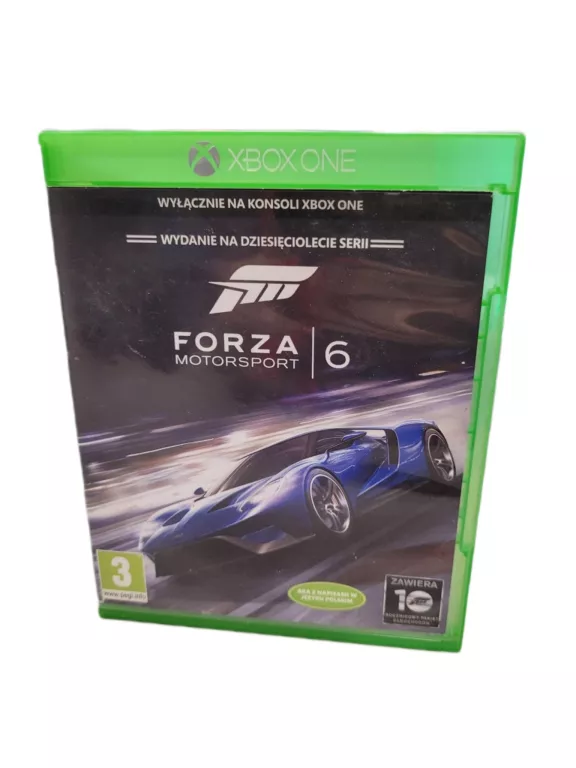 GRA DO XBOX ONE FORZA 6