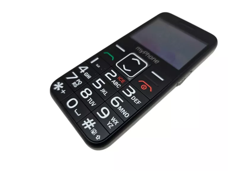 TELEFON MYPHONE HALO 3 64 MB / 128 MB 4G (LTE) CZARNY - DLA SENIORA - SOS