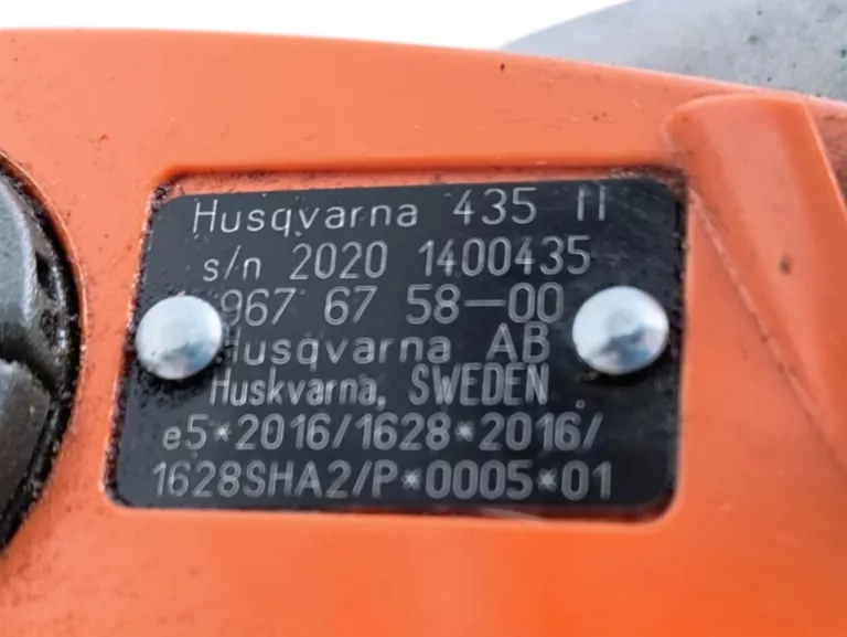 PIŁA SPALINOWA HUSQVARNA 435 1,6KW 2,2KM R2020