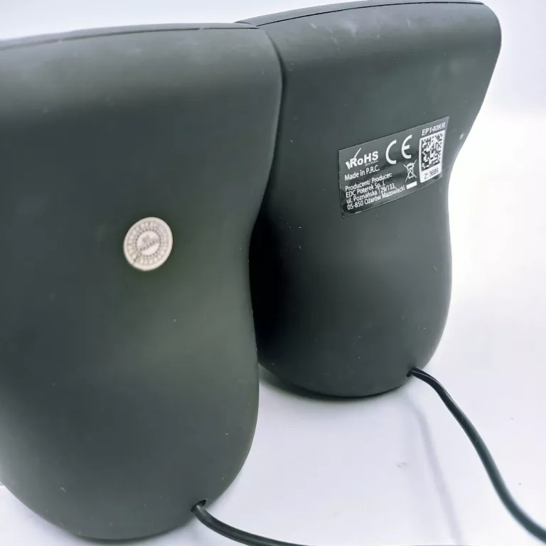 GŁOŚNIKI KOMPUTEROWE 2.0 ZASILANE Z USB 5V CZARNO-CZERWONE 6W 2X3W