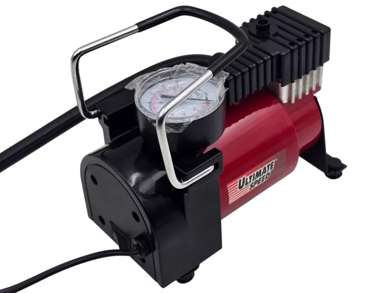 MINI KOMPRESOR SPRĘŻARKA SAMOCHODOWA ULTIMATE SPEED UMK 10 A1 - JAK NOWA