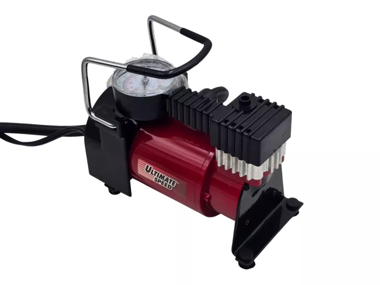 MINI KOMPRESOR SPRĘŻARKA SAMOCHODOWA ULTIMATE SPEED UMK 10 A1 - JAK NOWA
