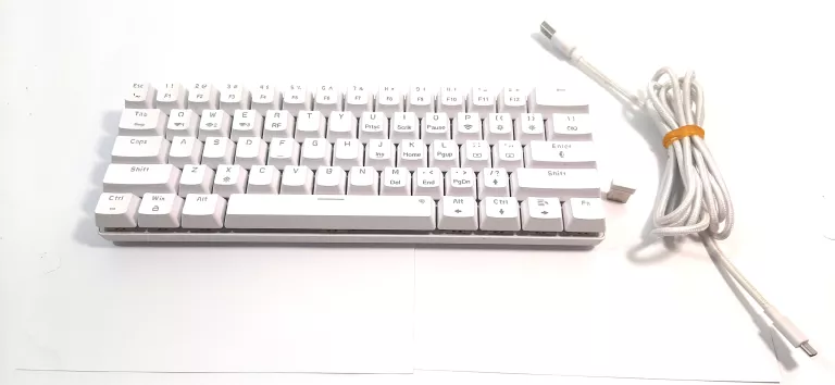 KLAWIATURA MAD DOG GK850 BIAŁA
