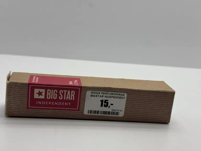 WODA PERFUMOWANA BIGSTAR INDEPENDENT 50ML (CZERWONA)