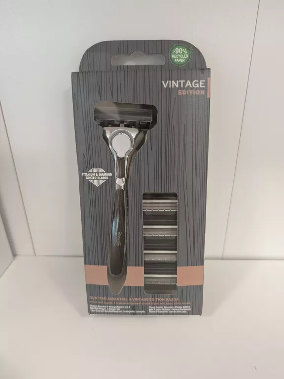 WILKINSON QUATTRO VINTAGE MASZYNKA + 5 WKŁADÓW