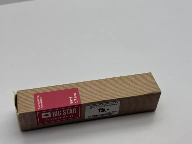 WODA PERFUMOWANA BIGSTAR INDEPENDENT 50ML (CZERWONA)
