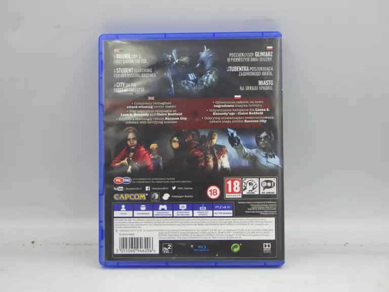 GRA PS4 RESIDENT EVIL 2