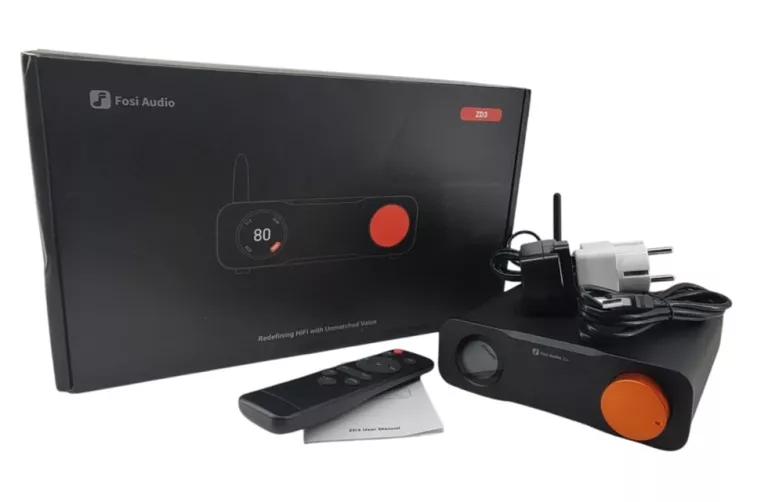 FOSI AUDIO ZD3 PRZETWORNIK C/A DAC ES9039Q2M, HDMI ARC, XLR