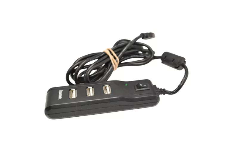 HAMA USB HUB, 4 PORTY, USB 2.0, 480 MBIT/SD