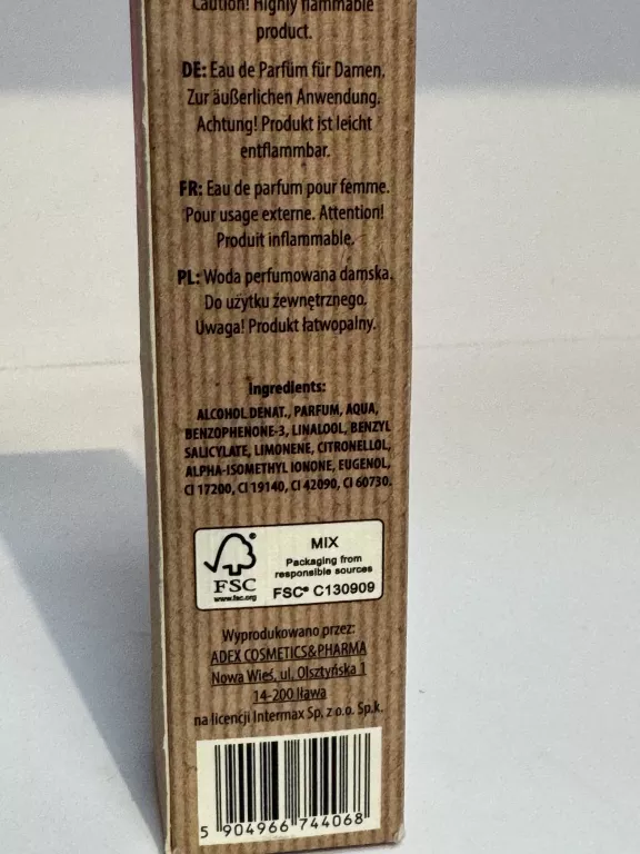 WODA PERFUMOWANA BIGSTAR INDEPENDENT 50ML (CZERWONA)