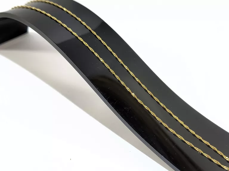 ZŁOTY ŁAŃCUSZEK KORDEL 1,14G 47CM P585