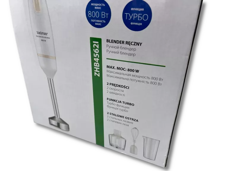 ZELMER BLENDER RĘCZNY ZESTAW ZHB4562I