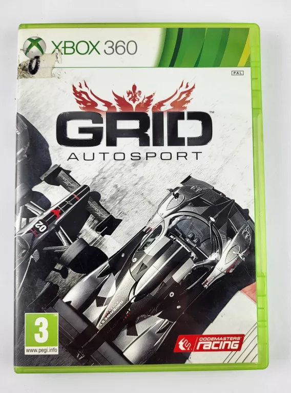 GRA NA XBOX 360 GRID: AUTOSPORT